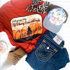 True Religion low rise skinny jeans